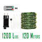 200M Green Wire 8 Modes Fairy String Light Waterproof Firefly Lamp Remote Decoration For Christmas Halloween Bedroom Wedding
