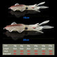 SUNMILE Angel-Gummiköder Tintenfisch 20g/60g/80g/100g/120g/150g Leuchtend/UV-Tintenfisch-Jig Angelköder für Meeresangeln Wobbler Köder