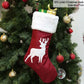 Gestrickte Weihnachtssocke Sockenbeutel Neujahrsgeschenk Bonbontüten Weihnachtsdekorationen für Zuhause Christbaumschmuck Natal