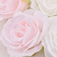 30pcs/7-8cm White Rose Artificial Silk Flower Heads DIY Wedding Home Birthday Party Decoration Wreath Scrapbooking Fake Flowers