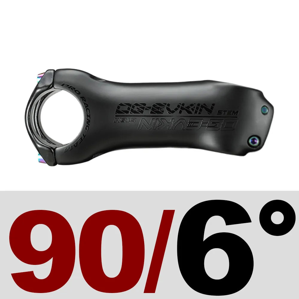 OG-EVKIN BS-004 T1000 Carbon MTB Bicycle Stem 6/17 Degree 31.8MM Carbon Road Bike Stem Positive and Negative Cycling Power Parts