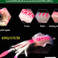 SUNMILE Angel-Gummiköder Tintenfisch 20g/60g/80g/100g/120g/150g Leuchtend/UV-Tintenfisch-Jig Angelköder für Meeresangeln Wobbler Köder