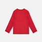 Jersey T-Shirt Cherry Red With Moose