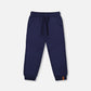 Fleece Sweatpants With Pockets Navy Blue