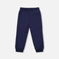 Fleece Sweatpants With Pockets Navy Blue