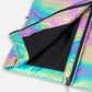 Quilted Mid-Season Sleeveless Vest Metallic Multicolor