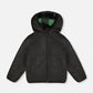 Reversible Mid-Season Sherpa Jacket Teal Plaid