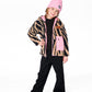 Reversible Mid-Season Sherpa Jacket Zebra