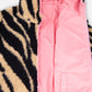 Reversible Mid-Season Sherpa Jacket Zebra