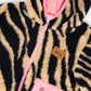 Reversible Mid-Season Sherpa Jacket Zebra