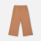 Waffle Flare Leg Pants Caramel Brown