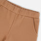 Waffle Flare Leg Pants Caramel Brown