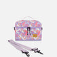 Lunch Box Lilac Retro Flower Print