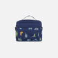 Lunch Box Navy Animal Print