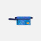 Double Pencil Case Blue Gradient Dinosaur Print