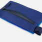 Double Pencil Case Blue Gradient Dinosaur Print