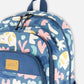 Little Kids Backpack Green Cat Print