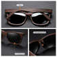GM Natur Bambus Holz Sonnenbrille Handgemachte Polarisierte Gläser Spiegelbeschichtung Linsen Brille Mit Geschenkbox