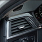 Innenverkleidung aus ABS mit Carbonfaser-Muster für die Mittelkonsole, passend für BMW F30 F34 F32 F33 F36 Zubehör 2013-2018, Auto-Styling