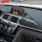 Innenverkleidung aus ABS mit Carbonfaser-Muster für die Mittelkonsole, passend für BMW F30 F34 F32 F33 F36 Zubehör 2013-2018, Auto-Styling