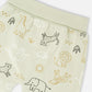 Organic Cotton Jersey Sweater And Pants Set Sage Green Animal Print
