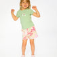 Organic Cotton Jersey T-Shirt Light Khaki Green