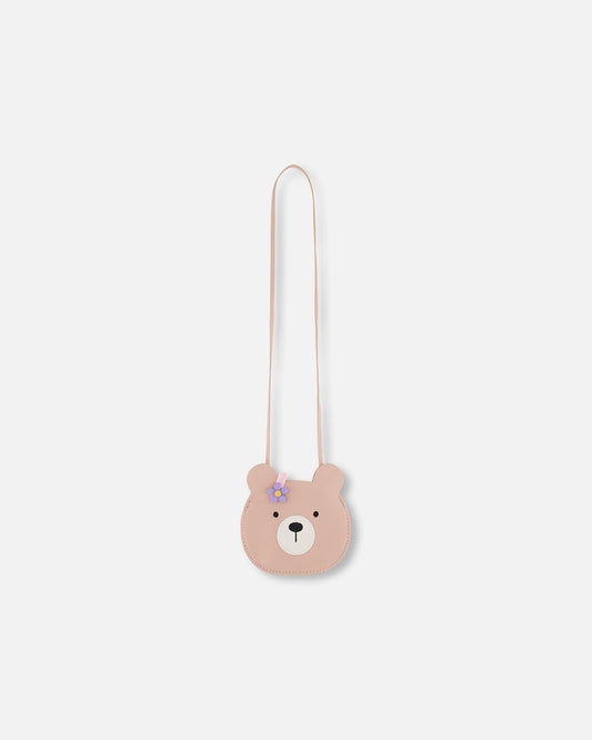 Teddy Bear Bag Dusty Pink