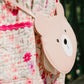 Teddy Bear Bag Dusty Pink