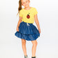 Organic Cotton Jersey T-Shirt Yellow