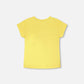 Organic Cotton Jersey T-Shirt Yellow