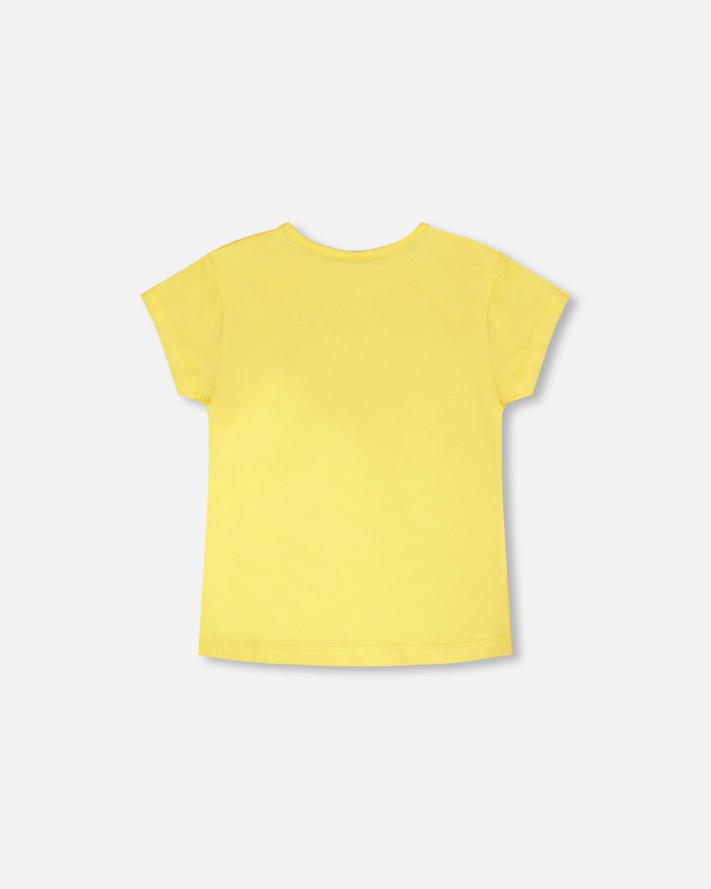 Organic Cotton Jersey T-Shirt Yellow