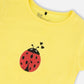 Organic Cotton Jersey T-Shirt Yellow