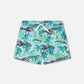 Boardshorts Blue Skeleton Print
