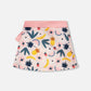 Beach Skirt Cover-Up Pink Printed Fruits