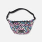 Fanny Pack Black Animal Print