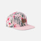 Cap Pink Hibiscus Print