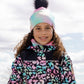 Stretch Jersey Hat Multicolored With Pompom
