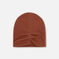 Stretch Jersey Beanie Brown