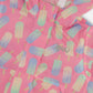 Packable Windbreaker In Polyester Pink Lollipop Print