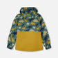 Two-Piece Mid-Season Outerwear Set Green Dinosaur Print