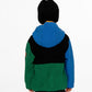 Sherpa Jacket Blue Colorblock
