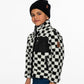 Sherpa Jacket Black Checkerboard