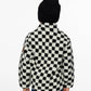 Sherpa Jacket Black Checkerboard