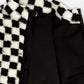 Sherpa Jacket Black Checkerboard