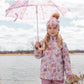 Umbrella Pink Butterfly Print