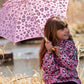 Color-Changing Umbrella Pink Hearts Print