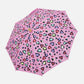 Color-Changing Umbrella Pink Hearts Print