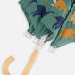 Umbrella Green Dinosaur Print