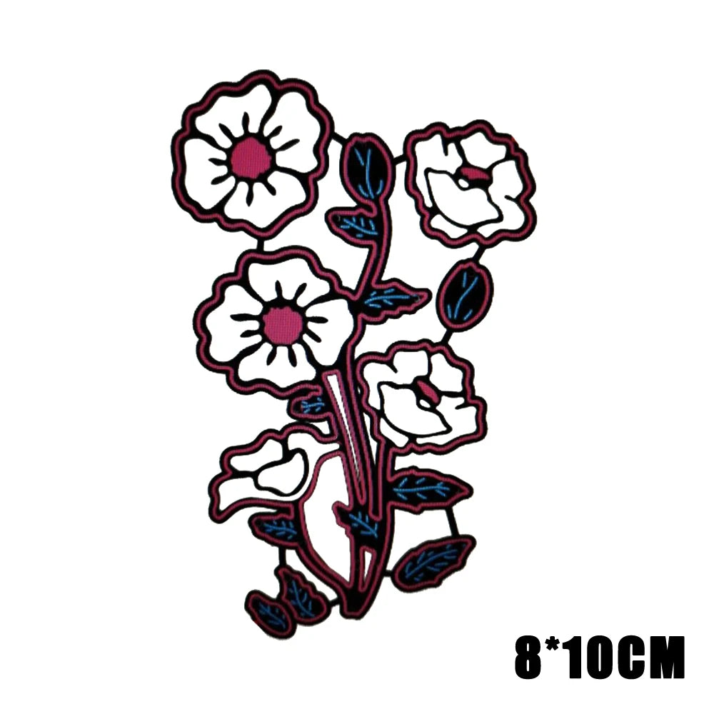 Remembrance Flower Metal Cutting Dies Stencil Scrapbooking Embossing Cards DIY Christmas Navidad Die Cuts for Card Making