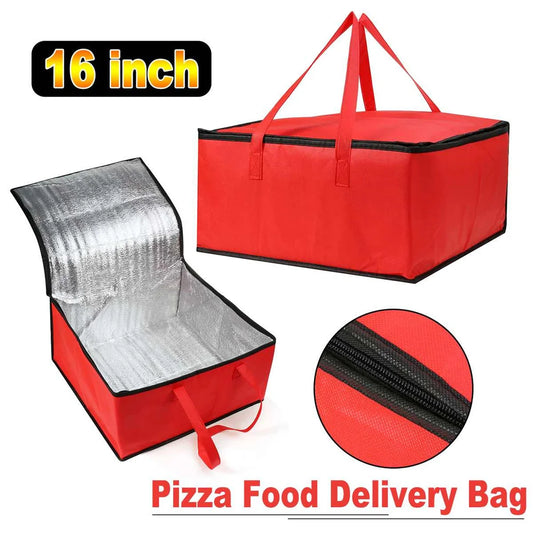 Wasserdichte isolierte Kühltasche, faltbarer Picknickkorb, Kühlbox, Thermische Lunchtasche, tragbare Essensliefertasche, Pizzatasche